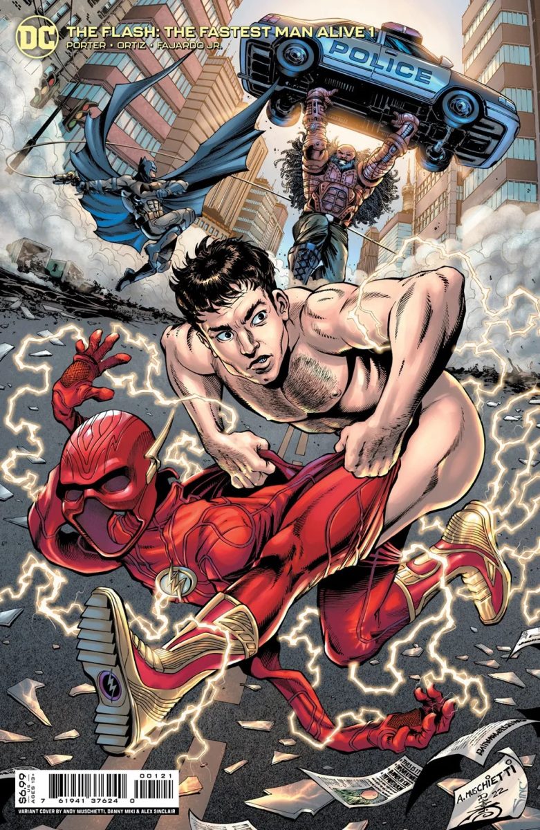 The Flash nude DC Comics Andy Muschietti