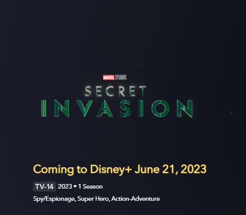 Secret Invasion release date Disney Plus Secret Invasion release date Disney Plus