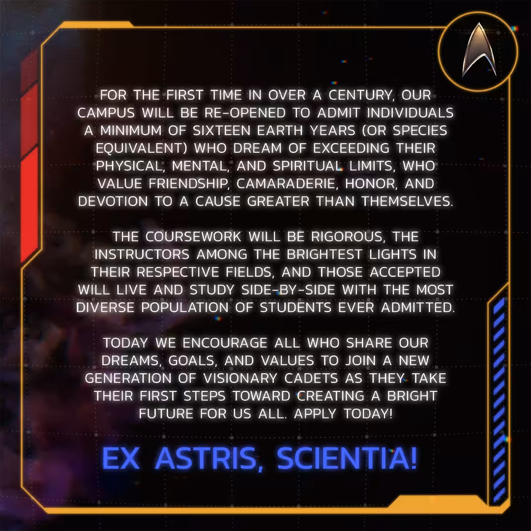 star trek academy paramount plus