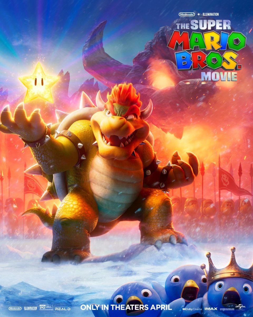 super mario bowser poster