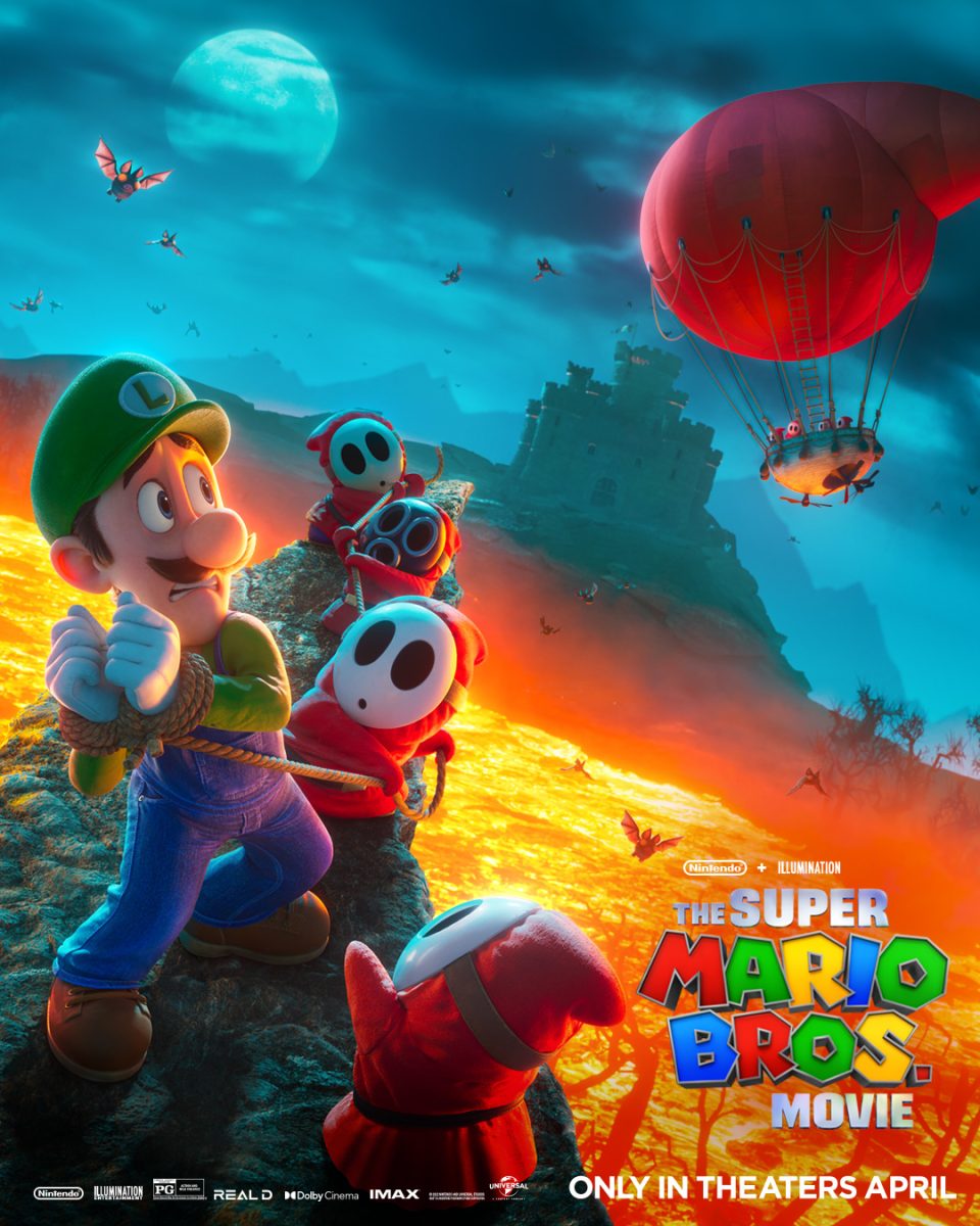 super mario luigi poster