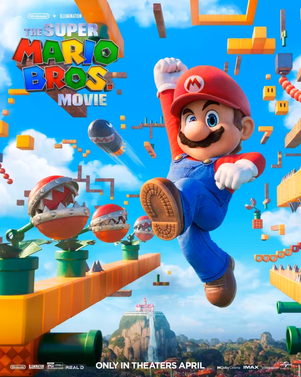 super mario poster