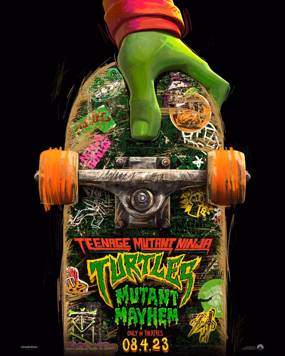 Teenage Mutant Ninja Turtles: Mutant Mayhem poster Teenage Mutant Ninja Turtles: Mutant Mayhem poster