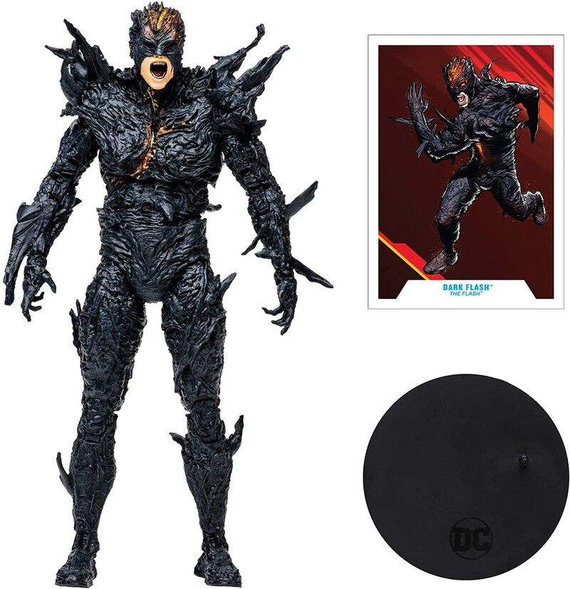 The Flash Action Figure Dark Flash