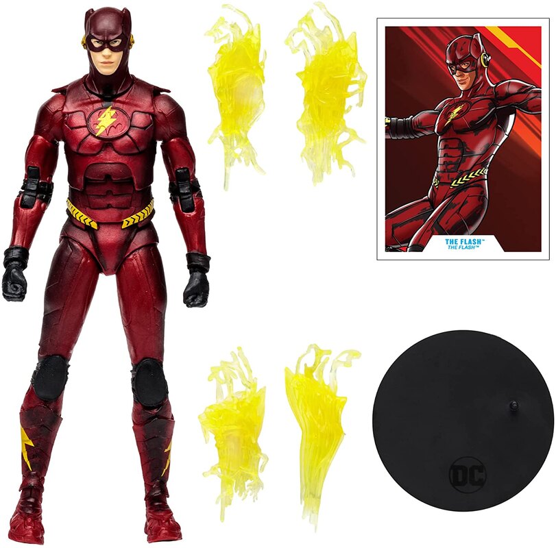 The Flash Action Figure Ezra Miller New Costume