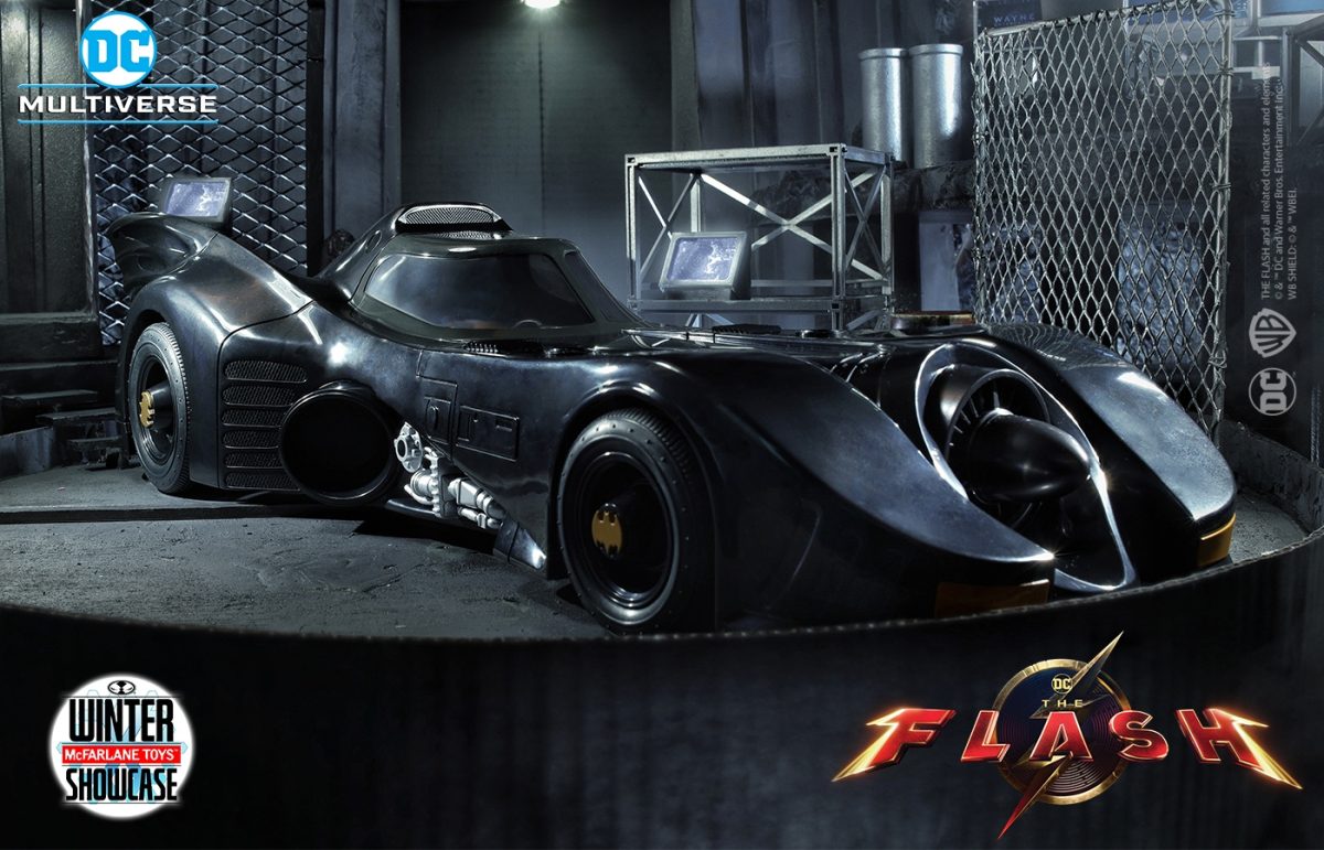 The Flash Michael Keaton Batman Batmobile McFarlane Toys