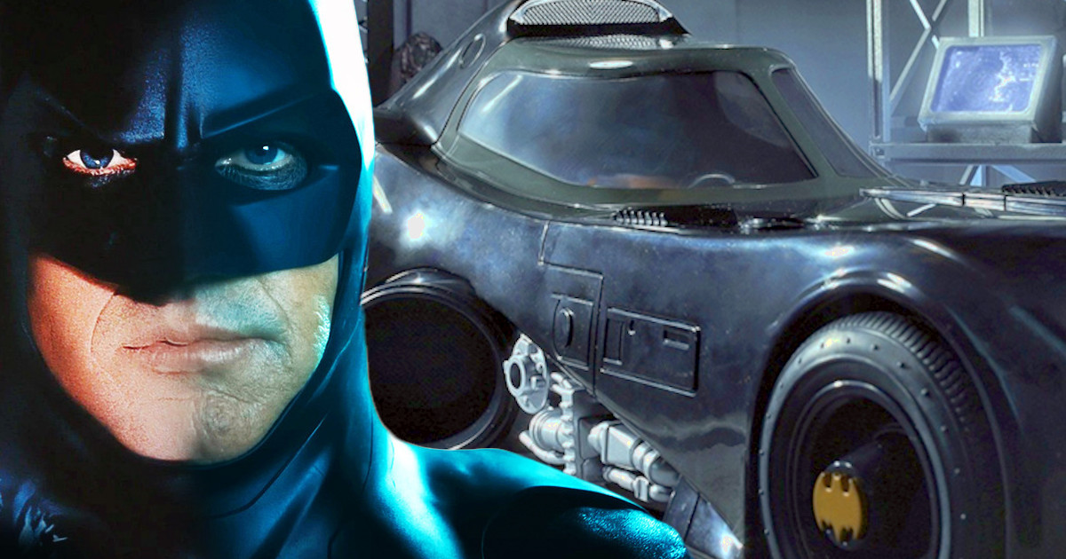 ‘The Flash’ Spot Shows Off Michael Keaton Batman Batmobile