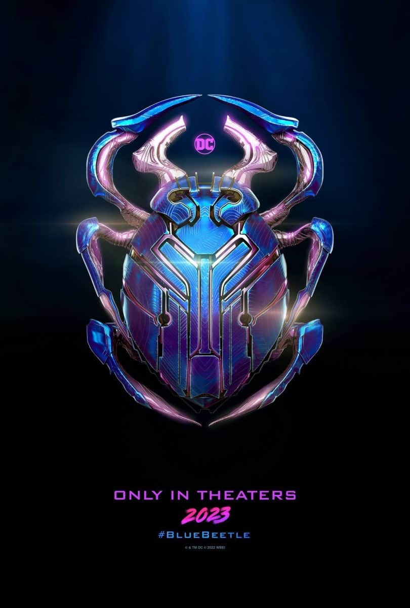 blue beetle poster Blue Beetle movie poster
