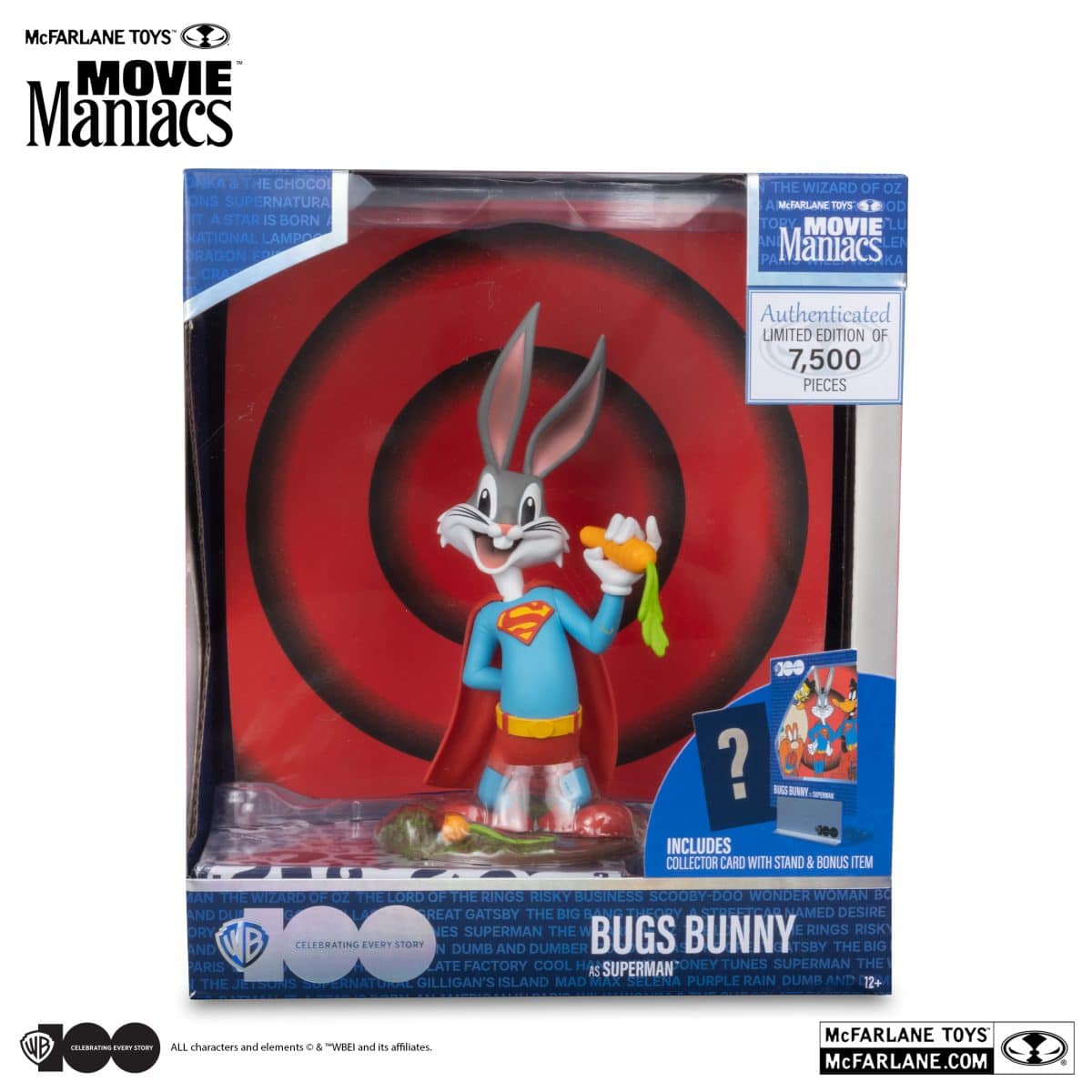 bugs bunny superman mcfarlane toys