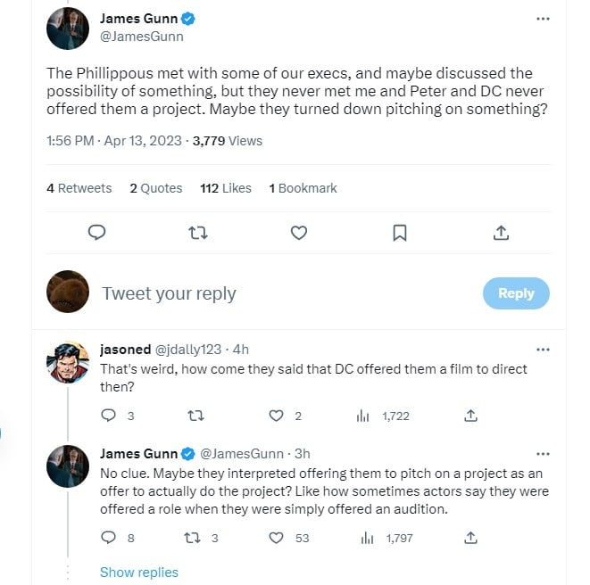 james gunn rackaracka dc