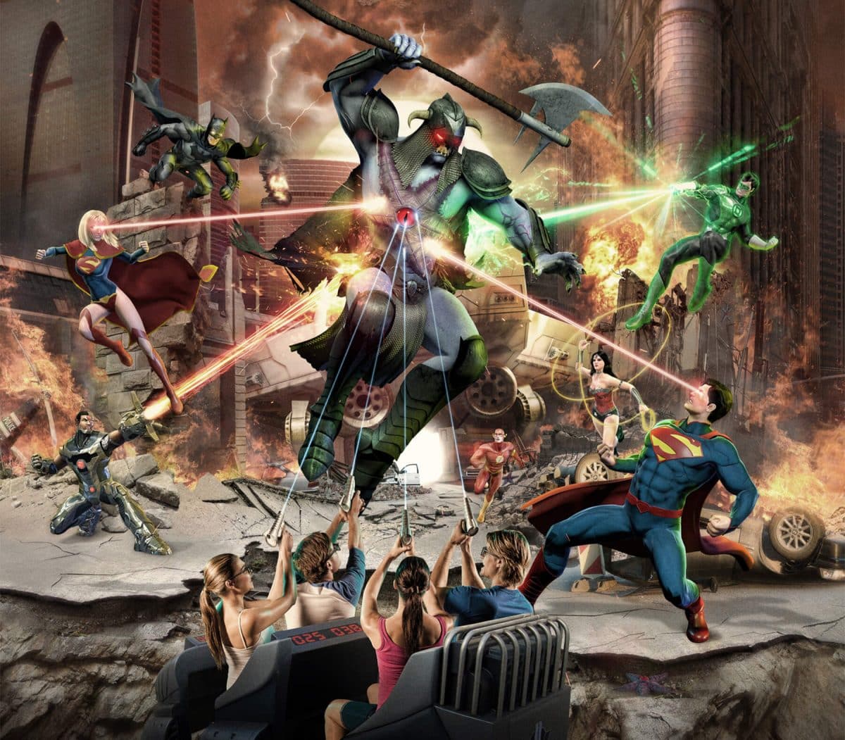 JUSTICE LEAGUE 3D – THE RIDE Australia