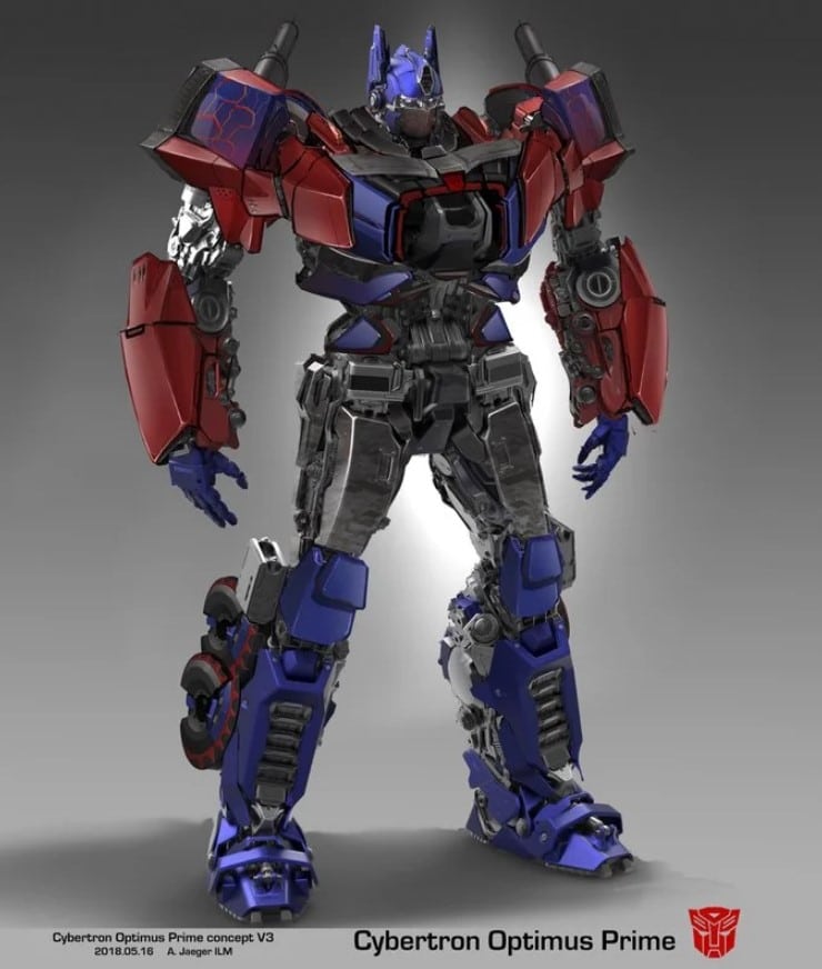 optimus prime cybertron concept art bumblebee