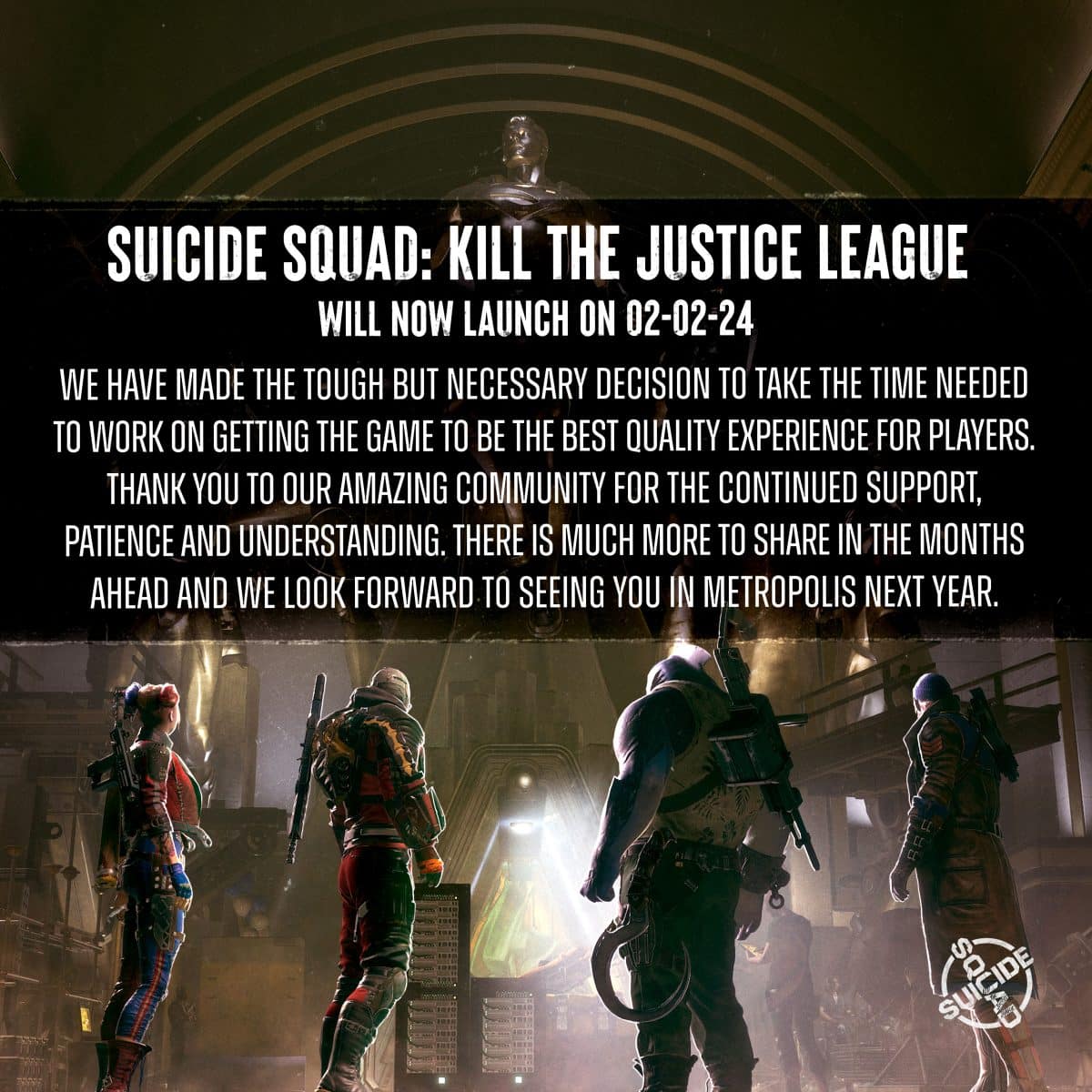 suicide squad kill justice league officially delayed
