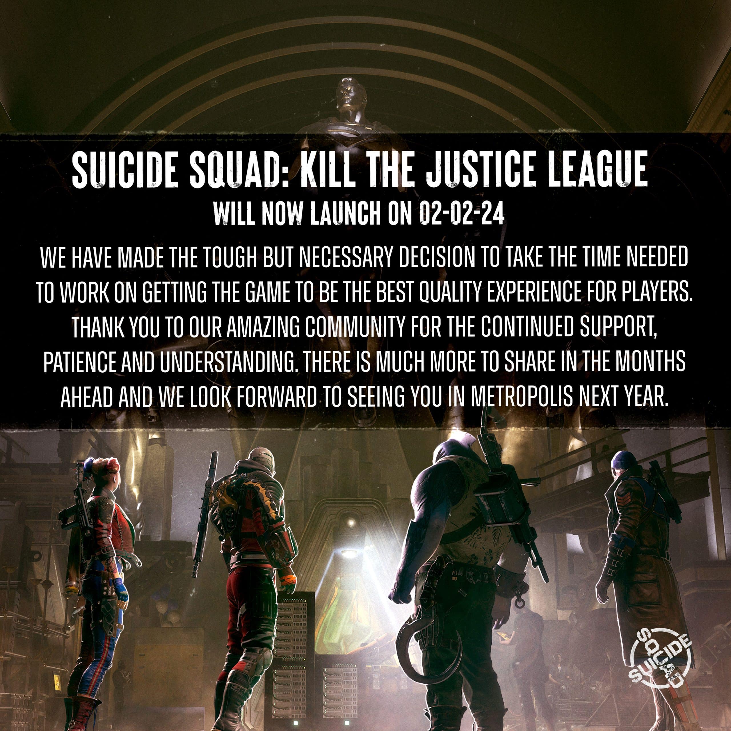 Suicide Squad: Kill the Justice League delayed to later 2023 - Polygon