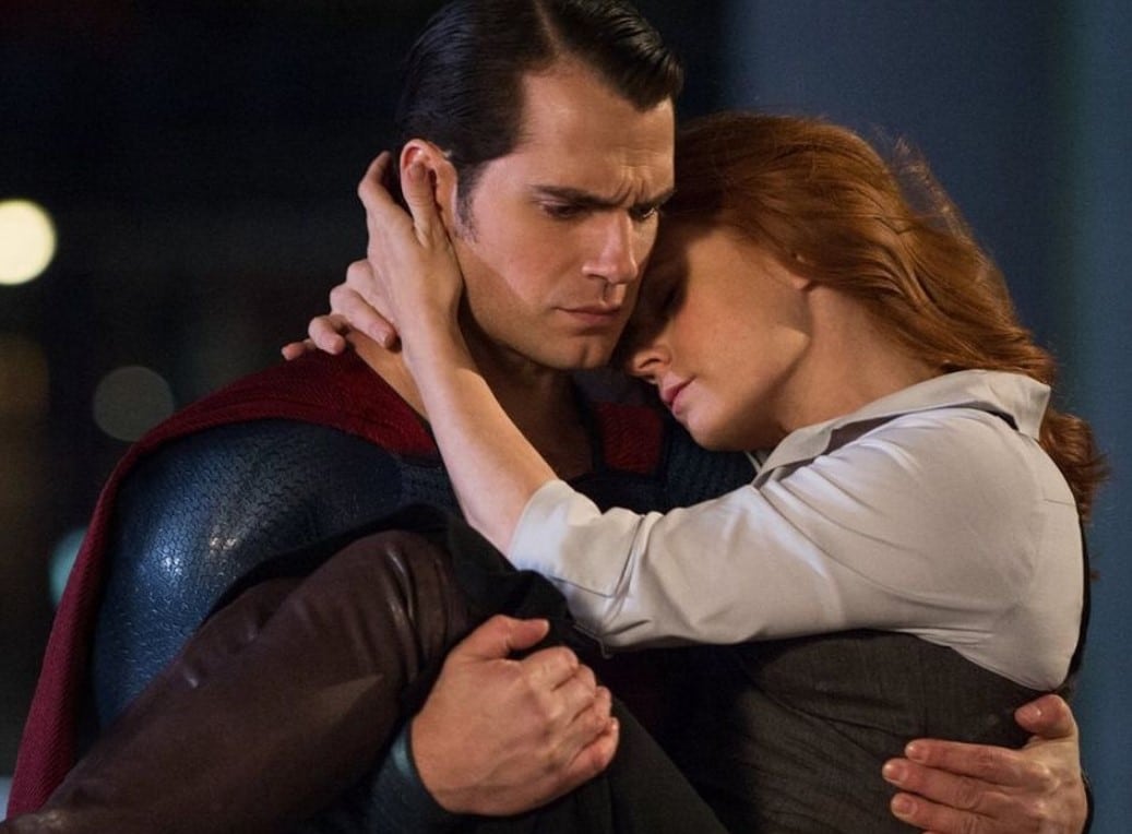 superman henry cavill and amy adams lois lane