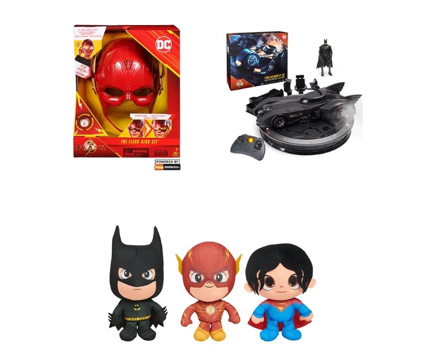 the flash batman supergirl merchandise