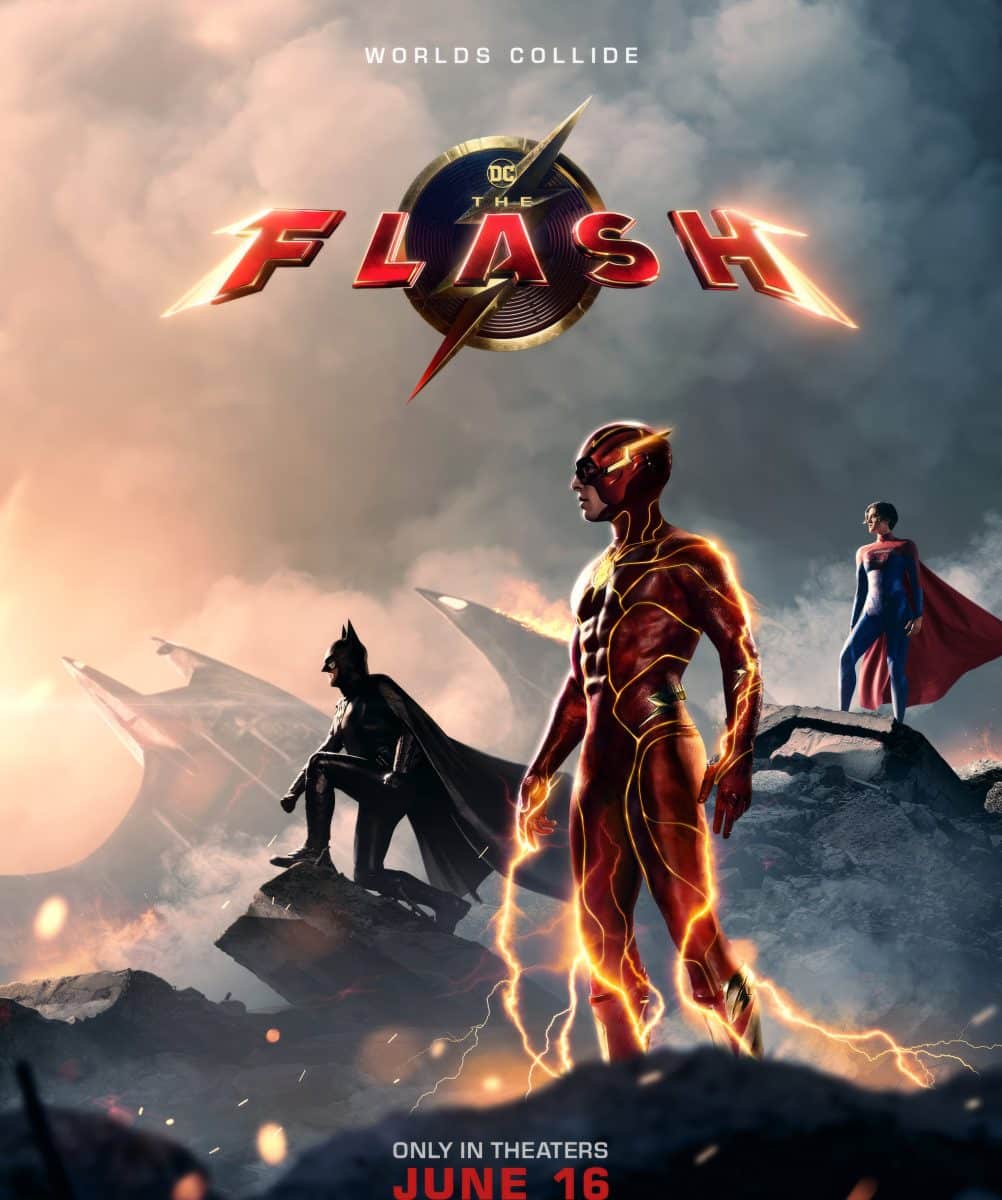 the flash cinemacon poster