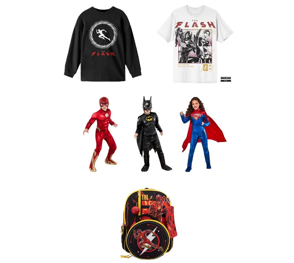 the flash merchandise dc