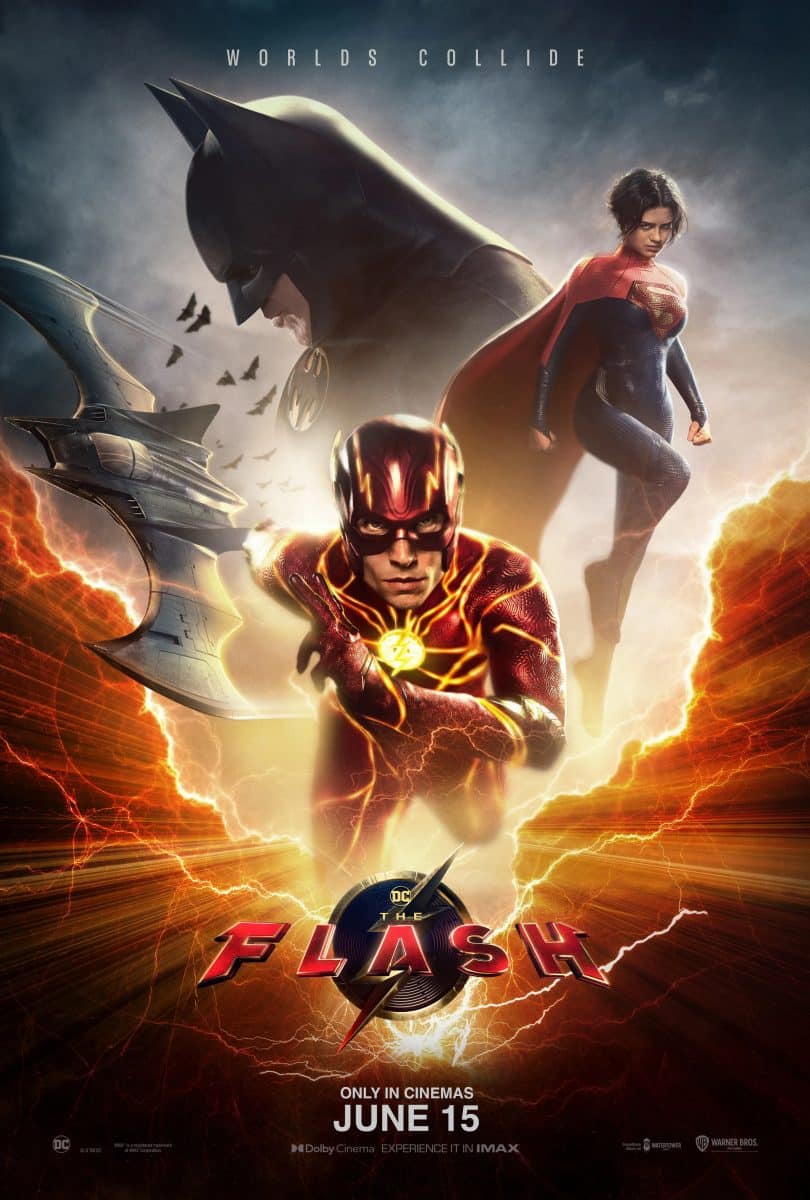 the flash worlds collide poster