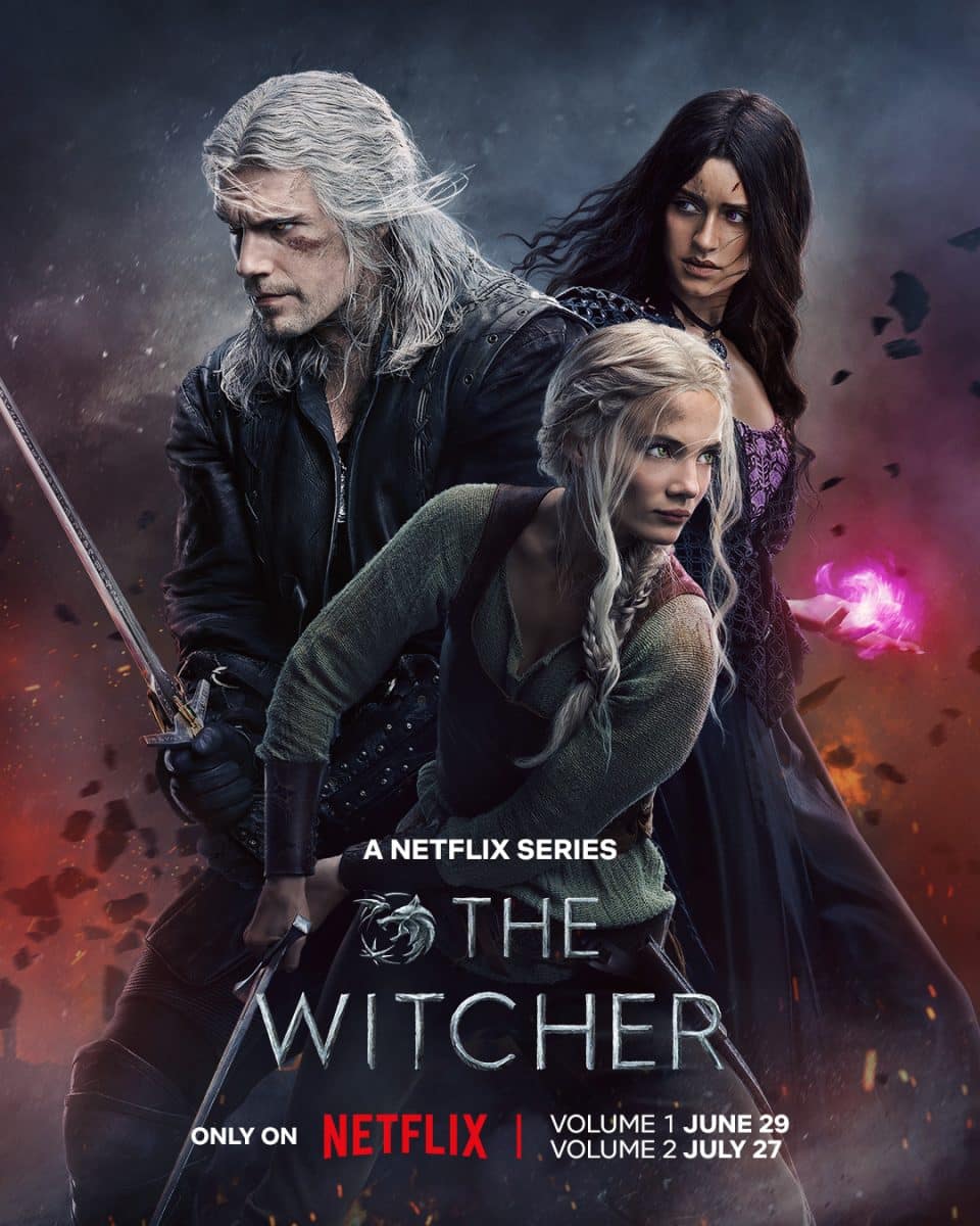 the witcher season 3 poster netflix henry cavill