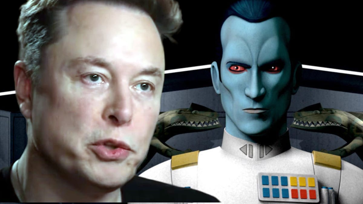 Thrawn Lars Mikkelsen Leaks From Ahsoka And He Looks Like Elon Musk
