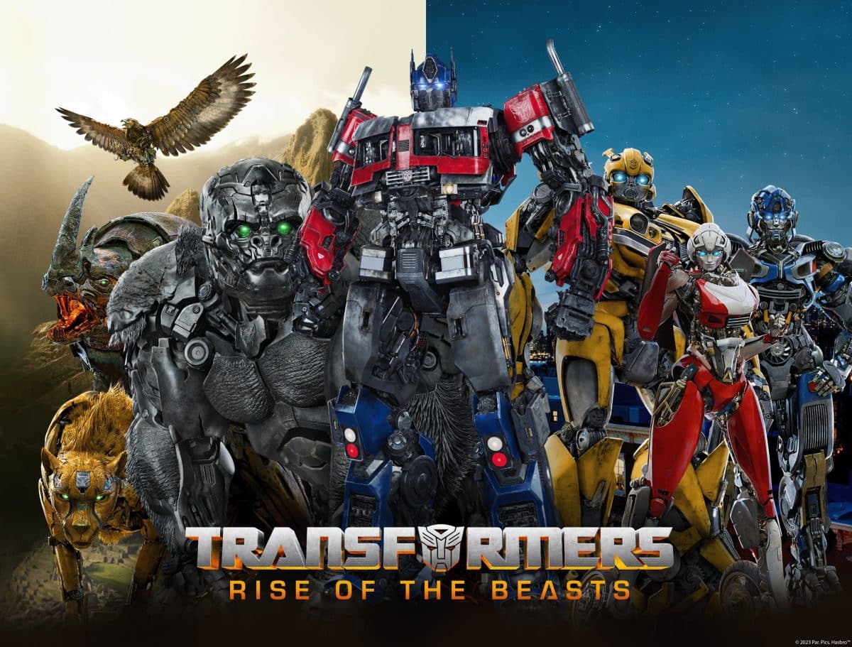 Transformers: Rise of the Beasts banner poster