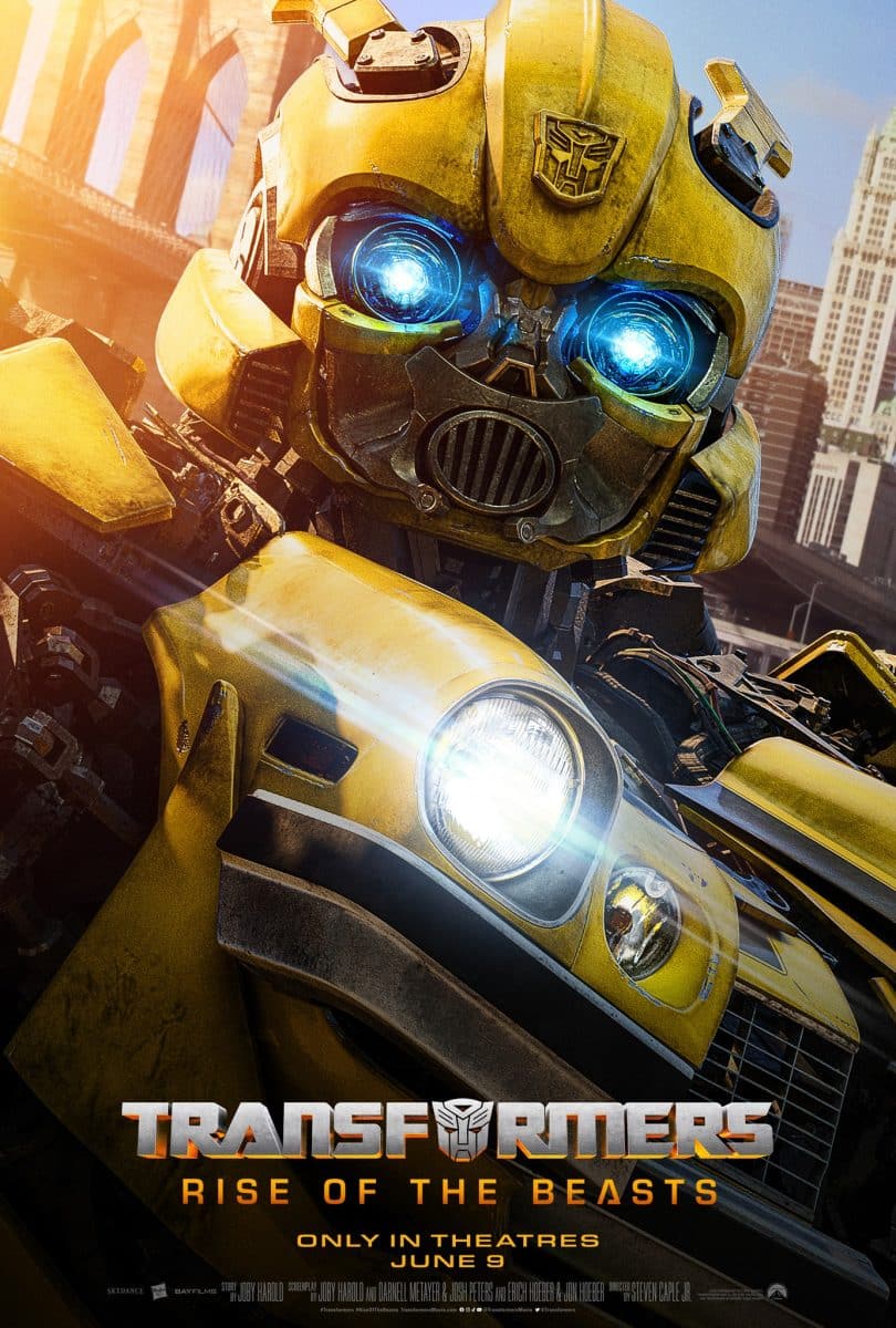 transformers rise of the beasts bumblebee poster