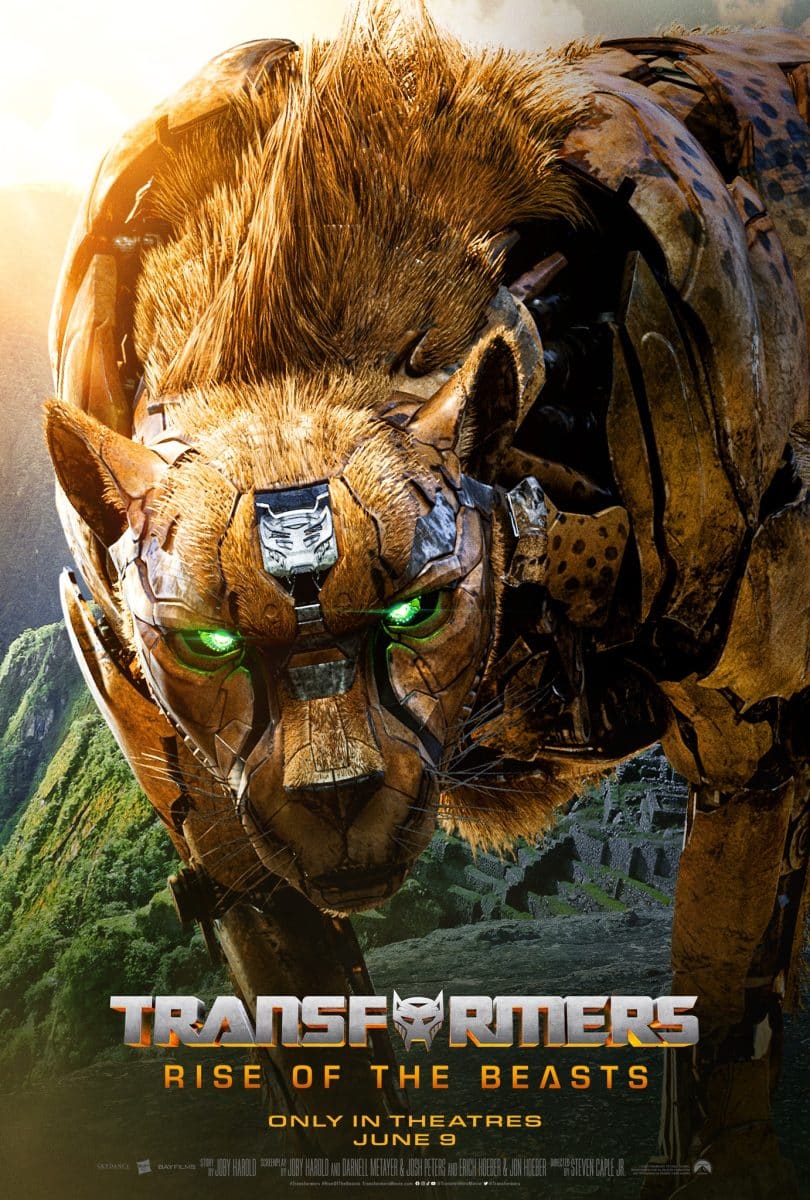 transformers rise of the beasts cheetor poster
