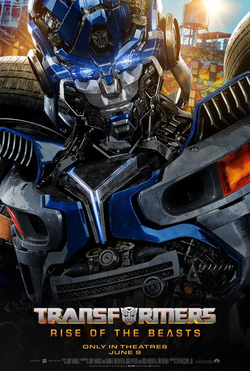 transformers rise of the beasts mirage poster