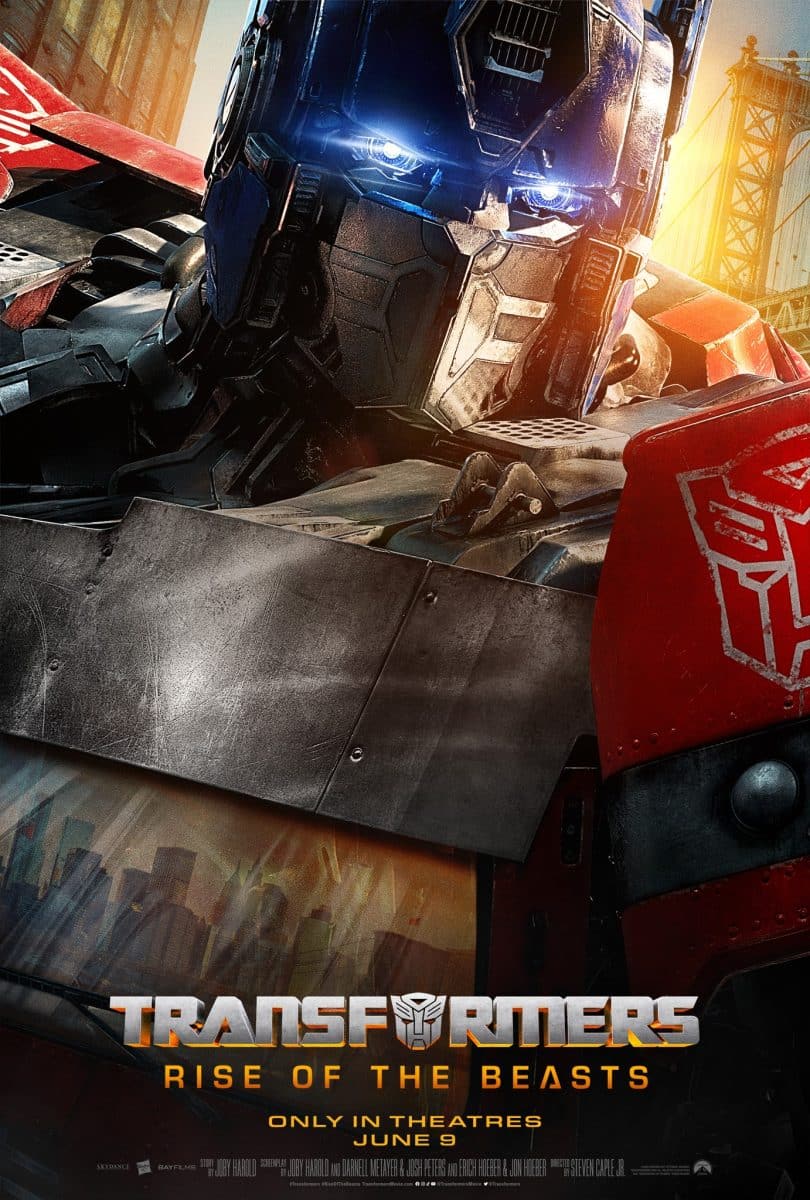 transformers rise of the beasts optimus prime poster