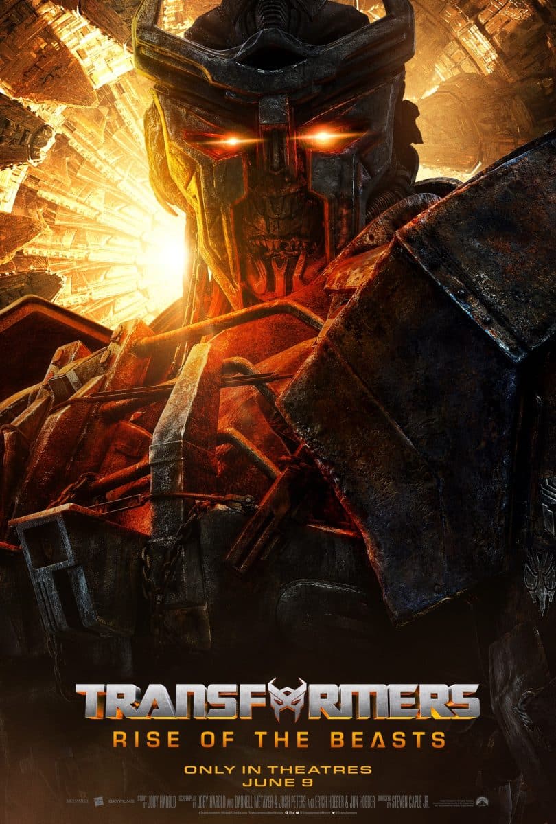 transformers rise of the beasts scourge poster