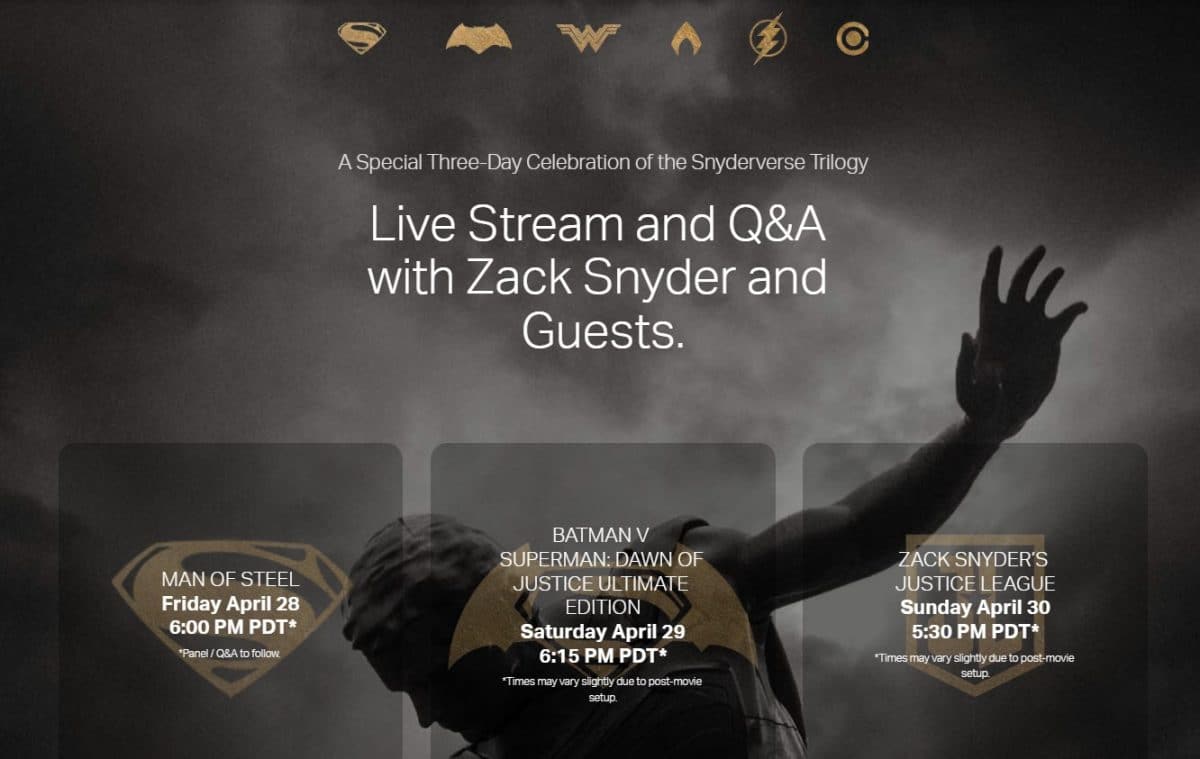 watch zack snyder full circle snydercon vero