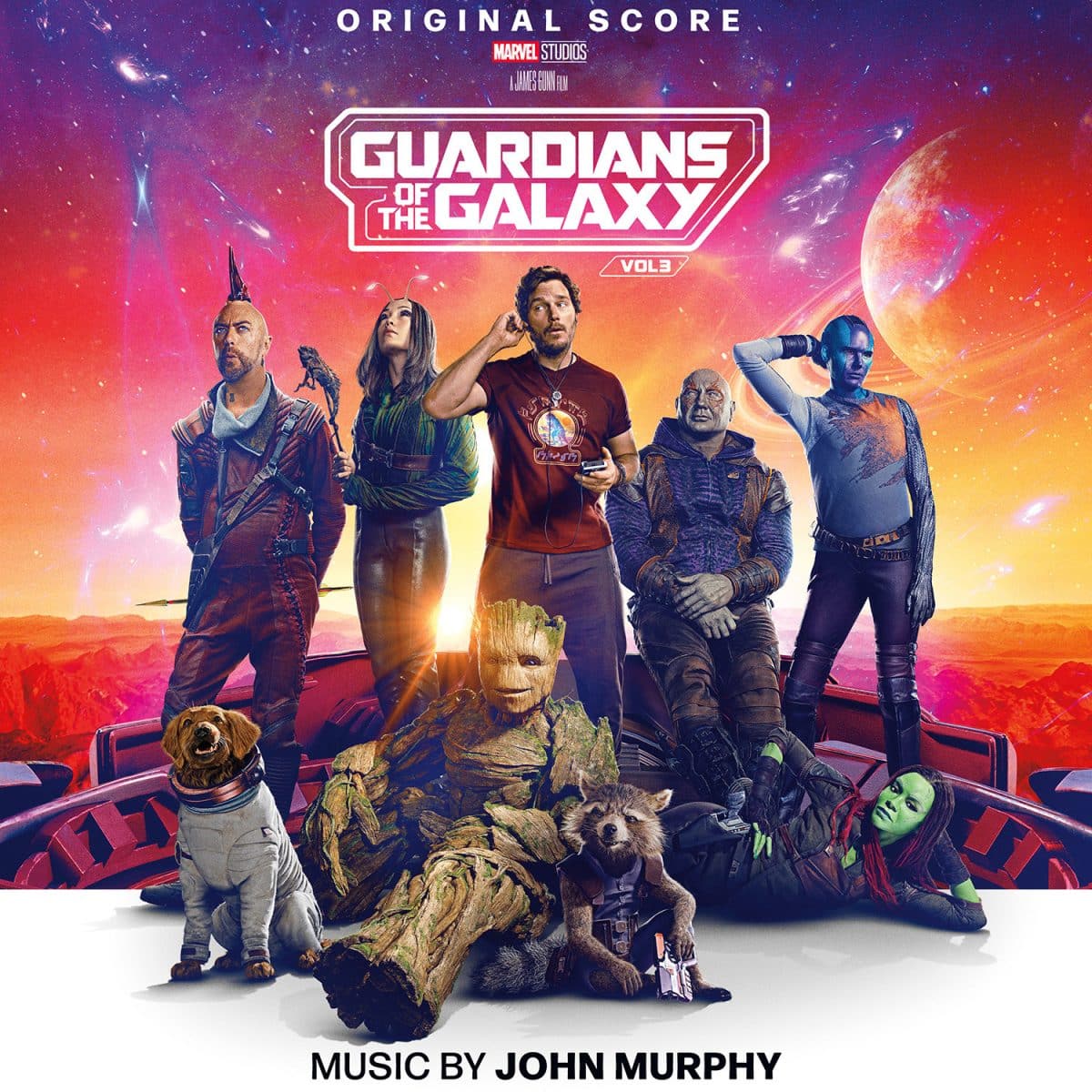 GuardiansOfTheGalaxyVol3 Score Original Score Soundtrack to GUARDIANS OF THE GALAXY VOL. 3 from composer John Murphy
