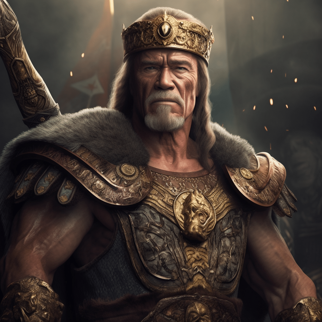 arnold schwarzenegger king conan