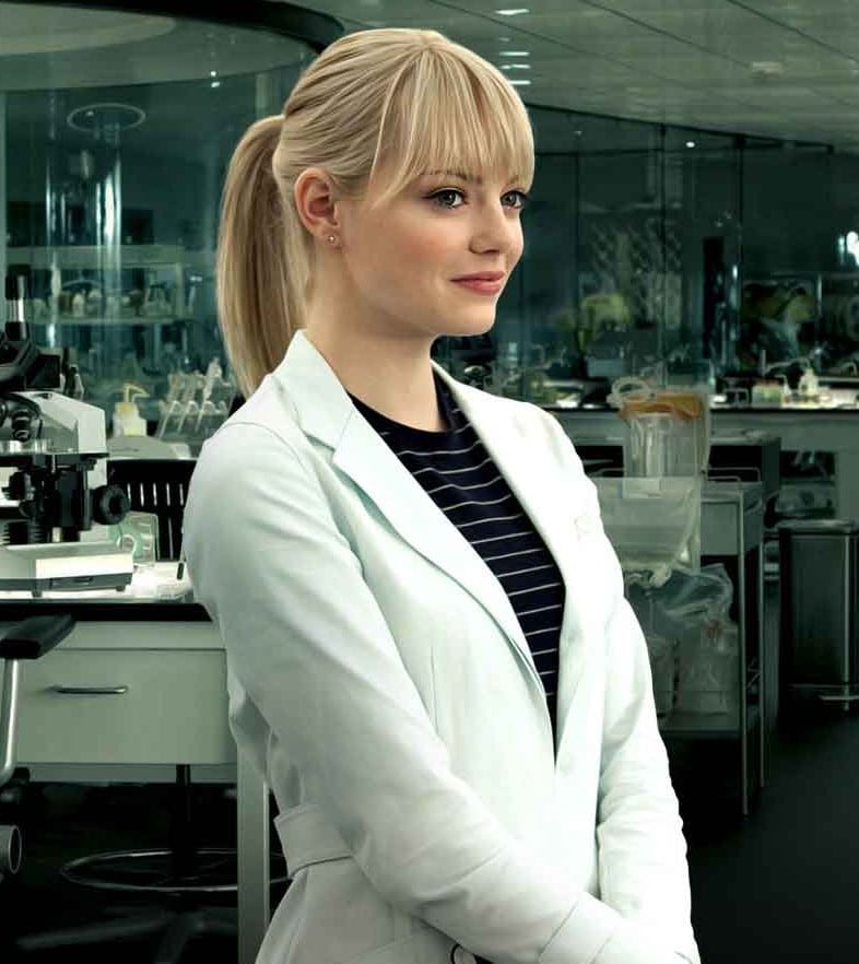 emma stone gwen stacy amazing spider man