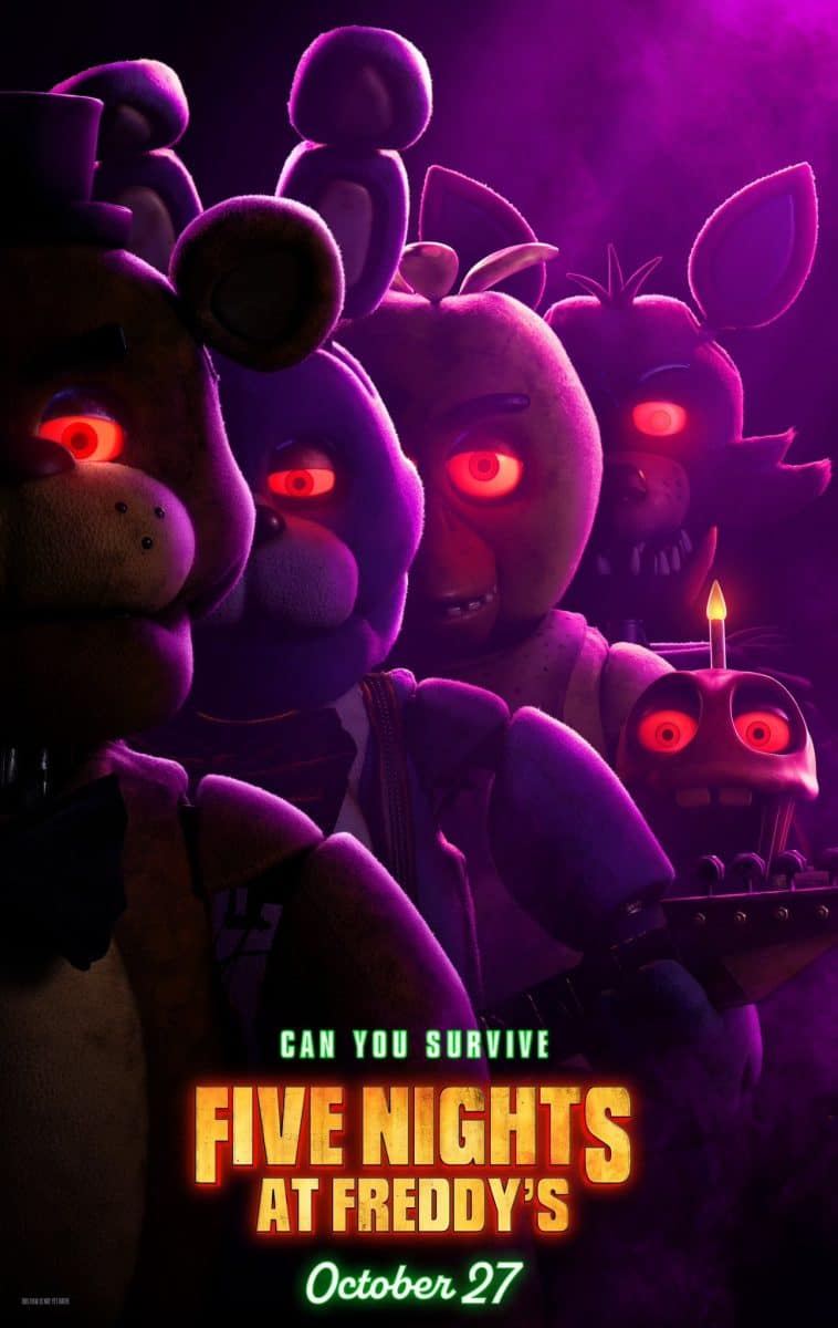 five nights freddys poster