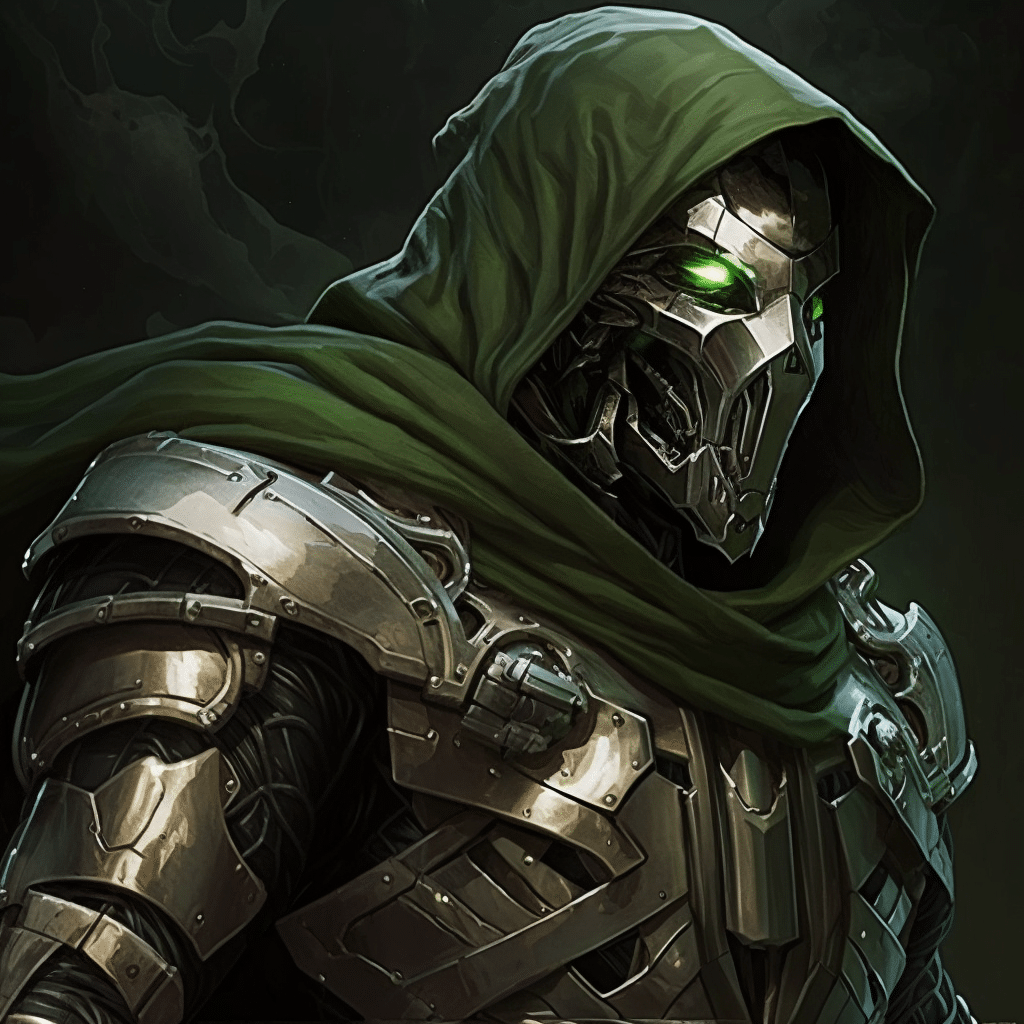 futuristic doctor doom marvel comics iron man 4 ai art 3
