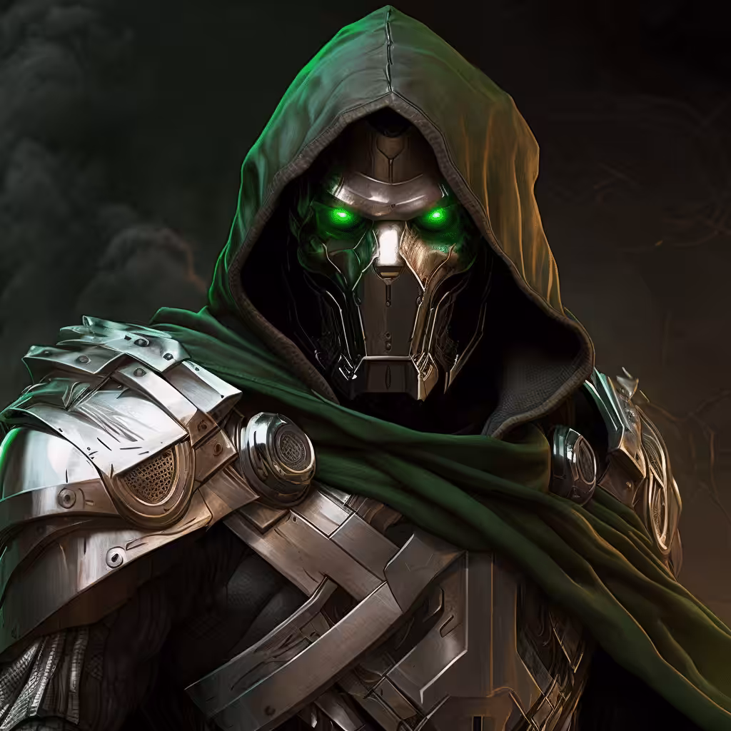 futuristic doctor doom marvel comics iron man 4 ai art 4