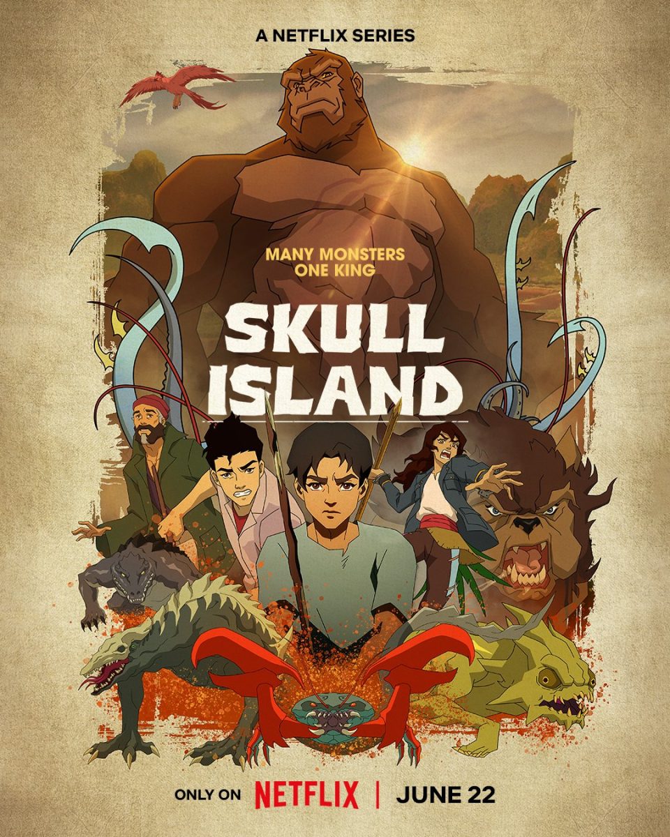 skull island netflix poster