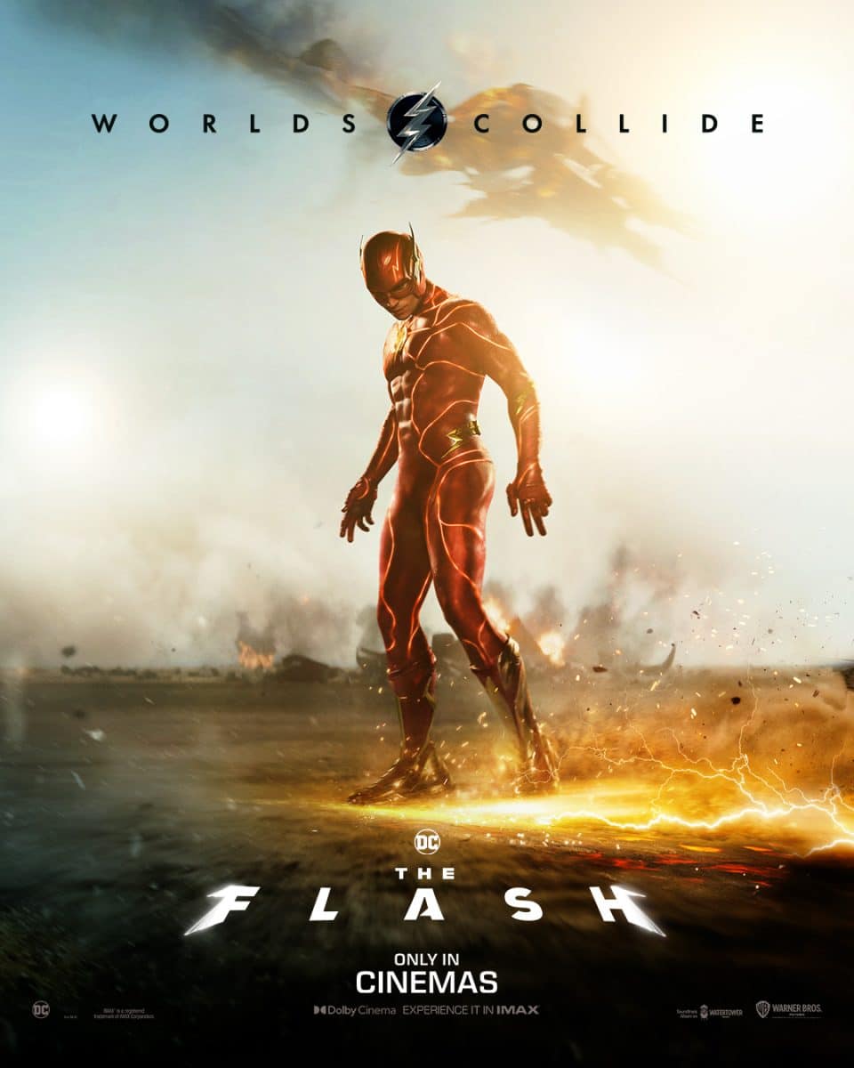 the flash character poster ezra miller