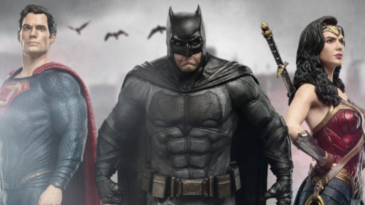 Zack Snyder Announces Batman, Superman, Wonder Woman Trinity Statues