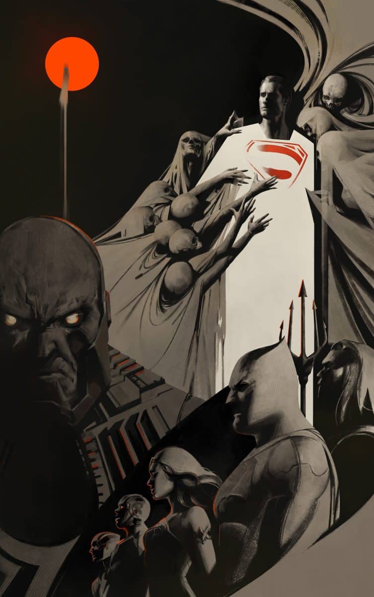 zack snyder justice league full circle snydercon poster
