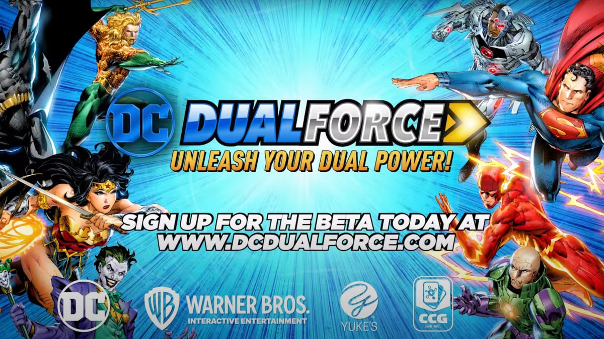 DC Dual Force Unleashes Digital Collectible Card Game