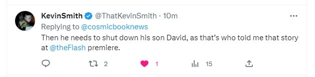 kevin smith replies