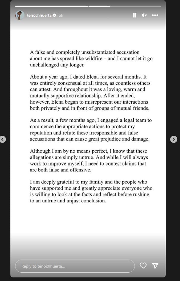 tenoch huerta responds 2