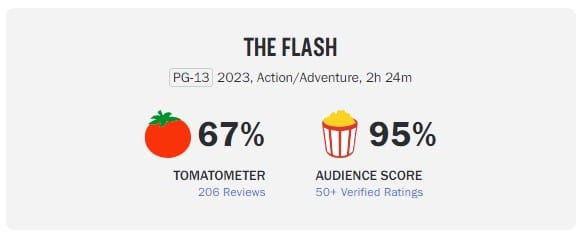 the flash rotten tomatoes 2