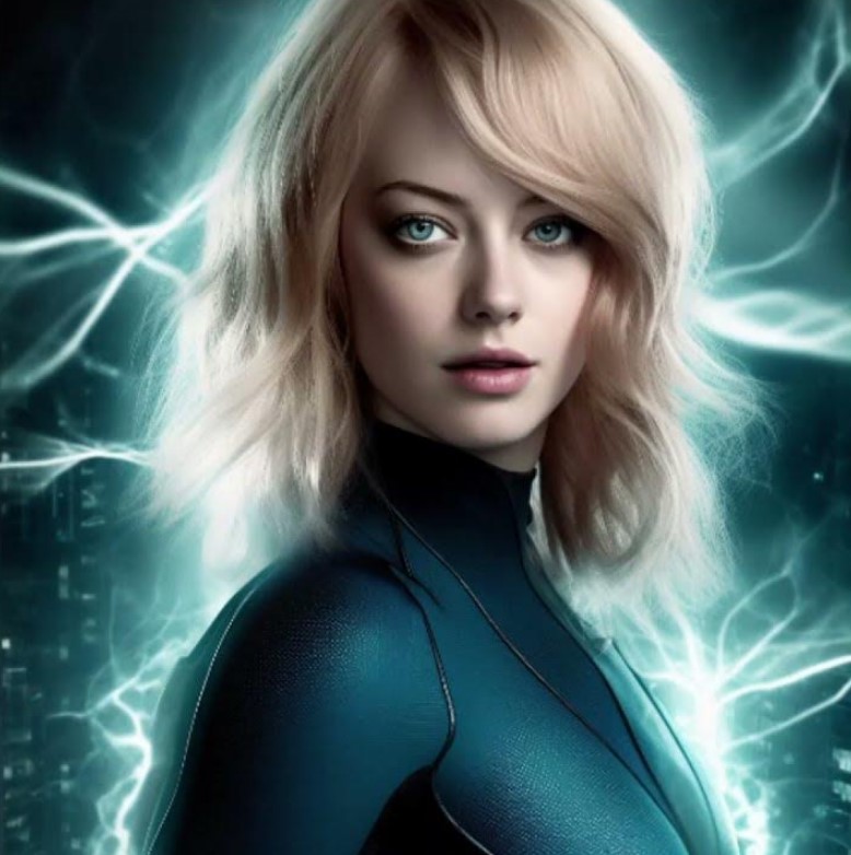 emma stone sue storm fantastic four fan art