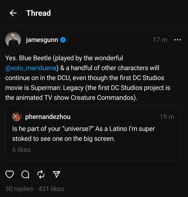 james gunn dc characters