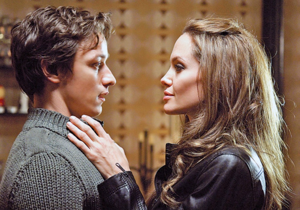 james mcavoy angelina jolie wanted