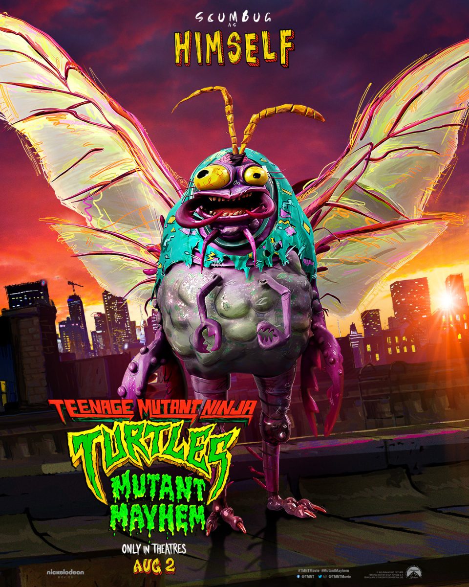 scumbug poster tmnt